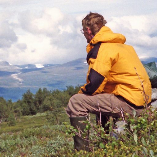Vid Torne Träsk år 1999.